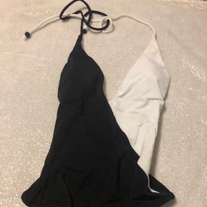 Victoria’s Secret Black/White One Piece XS